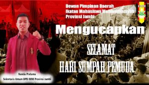 Sumpah Pemuda: Zaman Boleh Berubah, Perjuangan Boleh berbeda, Tapi Semangat Jangan Kendor