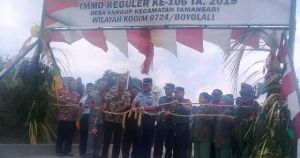 Pita Bunga Digunting, Aktifitas Warga Akan Mulai Lancar