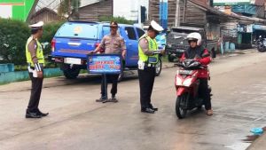 Dua Pekan Operasi Zebra di Tanjabbar, 753 Pengendara Kena Tilang, Ini Pelanggarannya