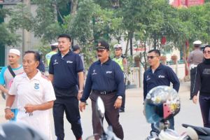 Amir Sakib Lepas Peserta Jalan Santai Peringatan HKN