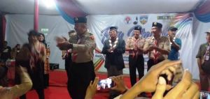 Temu Pramuka di Cadika, Fachrori Diajak Berjoget dengan Lagu Ntah Apa yang Merasukimu