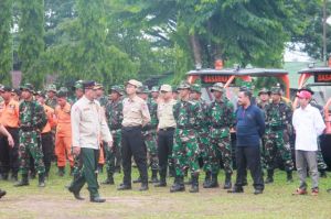 Gubernur Apresiasi Kerja Keras Satgas Gabungan Penanganan Karhutla