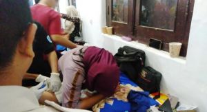 Tangisan Histeris Anak Warnai Khitanan Massal di Mako Polairud Polda Jambi