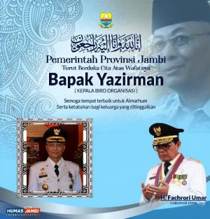 Kepala Biro Organisasi Tutup Usia, Fachrori Sampaikan Duka Mendalam