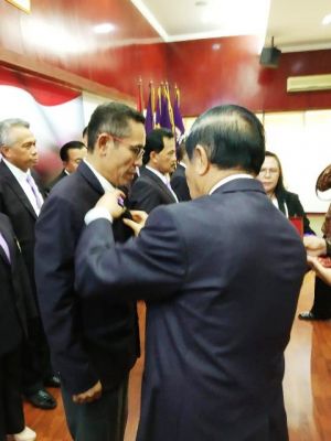 Resmi Dikukuhkan, Mursyid Sonsang Pimpin Komisariat Alumni Lemhannas Provinsi Jambi 