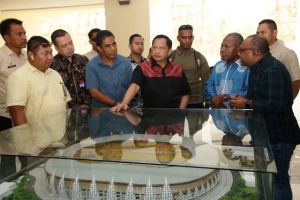 Mendagri Tinjau Persiapan Stadion Papua Bangkit, Tempat Pembukaan dan Penutupan PON 2020