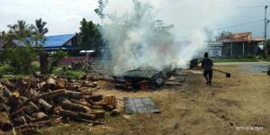 DLHD Tanjabbar Turun-tangan Cek Lokasi Pengolahan Aspal, Suparjo : Kita Minta Dipindahkan