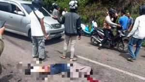 Tergelincir di Jalan Hitam, Seorang Siswa Tewas Dilindas Truk