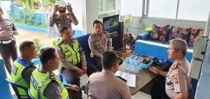 Cek Persiapan Arus Lalin, Dirlantas Polda Jambi ke Petugas: Layani Rakyat, Jangan Pungli
