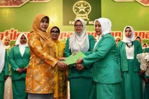 Rahima Hadiri Pelantikan Pengurus Fatayat NU Provinsi Jambi 