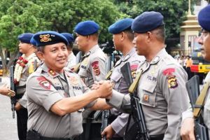 Kapolda Jambi Sambut Kepulangan 125 Personil Brimob dari BKO Papua