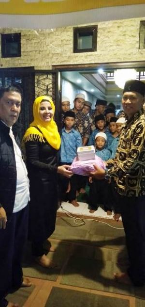 Sambut Tahun Baru, DPW Partai Berkarya Provinsi Jambi Bagi-bagi Santunan bagi Anak Yatim