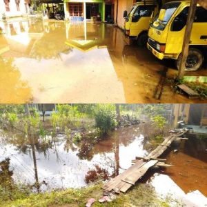 Curah Hujan Yang Meningkat, Banjir Siap Mengintai Tanjabtim
