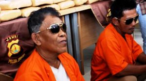 Ini Penampakan Dua Tersangka Penyeludupan Ganja 29 Kg di SD 130 Jambi