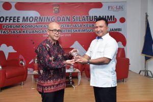 Dirreskrimsus Polda Jambi Jadi Narasumber di Agenda Industri Jasa Keuangan OJK, Ini Katanya