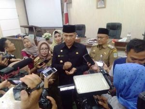 Pimpin Rakor Waspada Virus Corona di Kantor Walikota, Fasha: Masyarakat Jangan Panik