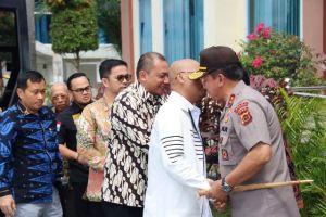 Datangi Mapolda, DPR RI Bahas Soal Ilegal Drilling dan Maraknya PETI di Jambi