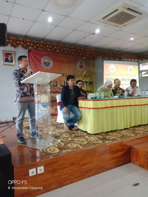 Direktur Riset Charta Politika Indonesia Muslimin Nakhodai Musyawarah Keluarga Jambi Jakarta