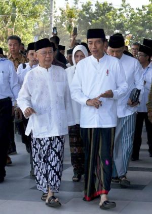 Presiden Jokowi Menyampaikan Belasungkawa atas Wafatnya Gus Sholah  