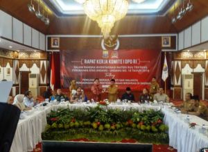 Raker Komite I DPD RI, Ini Harapan Gubernur Fachrori