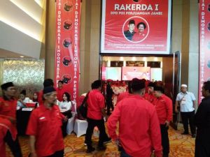 Rakerda PDIP Jambi, Dua Pengurus DPP Turun