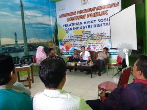 Launching Poltrust Indonesia Hadirkan Diskusi Publik Pelatihan Riset Sosial dan Industri Digital