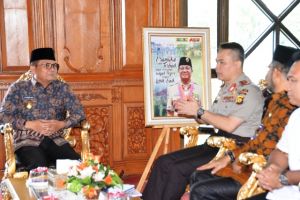 Fachrori Ajak Kapolda Jambi Bersinergi Atasi Permasalahan Jambi