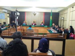 Penasihat Hukum Terdakwa Effendi Hatta dkk Mulai Berikan Pembelaan