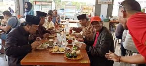 Ini Potret HBA, Edi Purwanto dan Abdullah Sani Sarapan Bersama dengan Djarot Saiful Hidayat 