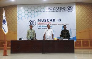 Di Hadapan Peserta Muscab Gapensi, Amir Tegaskan Maju Rebut Kursi Bupati