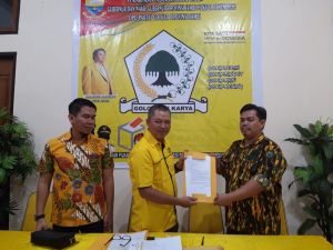 Joni Ismed Utus Sekretaris AMPG Provinsi Jambi Ambil Formulir Jadi Calon Ketua Golkar