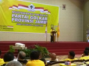 Sarmuji Ingin Ketua Golkar Kedepan Punya Tekad Yang Kuat