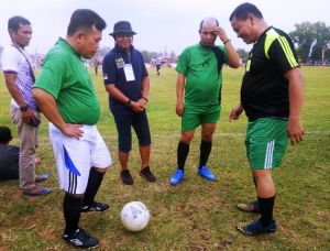 H Al Haris Bobol Gawang Renah Pamenang LC di Turnamen Sepak Bola Pakamura Cup 2020