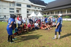 Rawat Silaturahmi, Biro Humas Dan Protokol Main Bola Bareng Wartawan