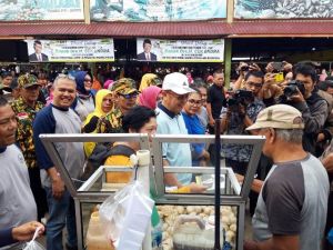 Cek Endra Blusukan Di Pasar Angso Duo Sapa Masyarakat Jambi