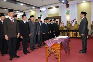 Pelantikan 45 Pejabat Fungsional, Gubernur Tuntut Pejabat Fungsional Berinovasi