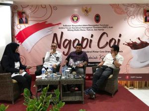 Penyintas Bom Marriot Berbagi Pengalaman di Ngopi Coi Aceh