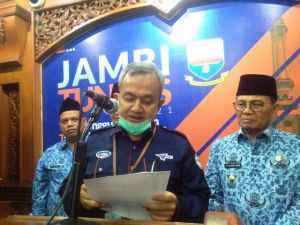 BPKP Perwakilan Jambi Serahkan Laporan Tahunan Pengawasan Kepada Gubernur Jambi
