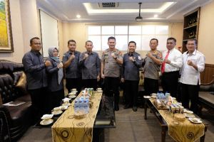 Kapolda Jambi Sambut Kunjungan Bawaslu