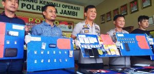 Polresta Jambi Ringkus 29 Orang Tersangka Selama Operasi Antik Siginjai 2020
