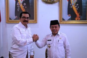 Bupati Merangin Bertemu Kabinda, Ini Yang Dibahas