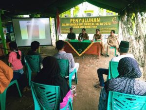 Gandeng Dinas Kesehatan, Satgas TMMD Berikan Penyuluhan Soal Corona