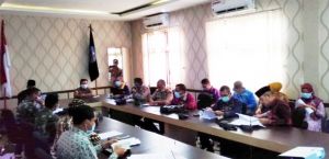 10 Menit, H Al Haris Pimpin Rapat Corona