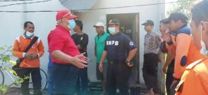 Upaya Pencarian Berlanjut, Bupati Sambangi Keluarga Korban Tenggelam di Sungai Saren