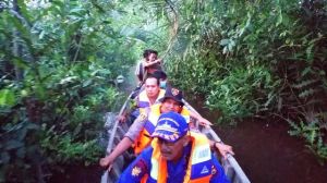 Tim SAR Hentikan Upaya Pencarian Korban Tenggelam di Sungai Saren