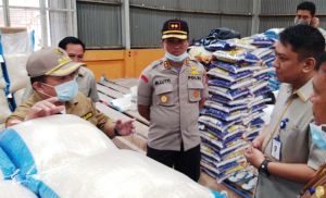 Bupati Merangin Al Haris Cek Persediaan Beras ke Bulog