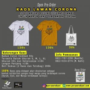 Yuk Ikutan... Solidaritas Pangan Perpus Rakyat untuk Masyarakat Terdampak Covid-19