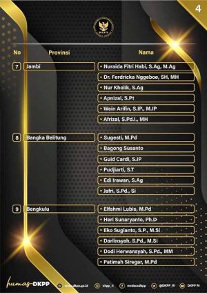 Resmi, Ini TPD DKPP Terbaru Untuk Jambi