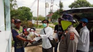 Ekonomi Nelayan Lemah Terdampak Corona, HNSI Bagi Sembako, Syufrayogi: Pemkab Harus Cepat Bereaksi
