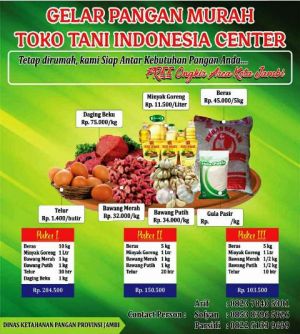 Di tengah Corona, Pemprov Jambi dan Dinas Ketahanan Pangan Gelar Pangan Murah